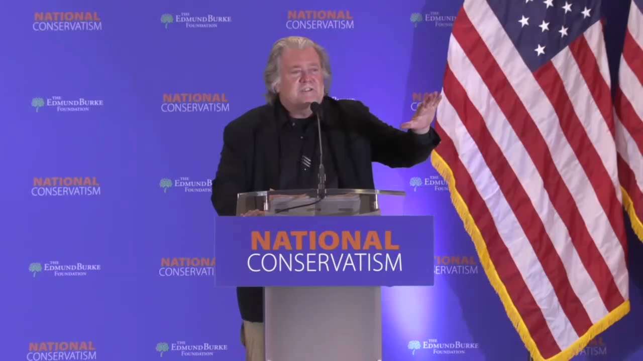 STEVE BANNON:  You’re going to have to head to a dark place to get your country back. Thank God in H...