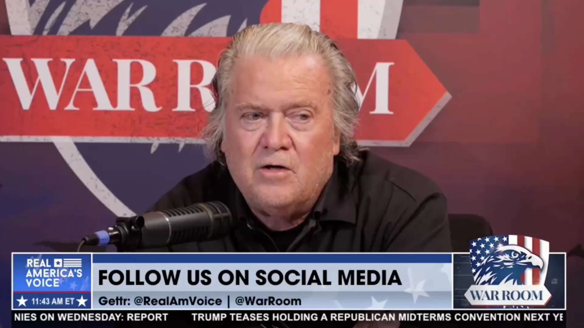 BANNON: Britain is close to civil war. Leaders allowed their country to be taken over, institutions ...