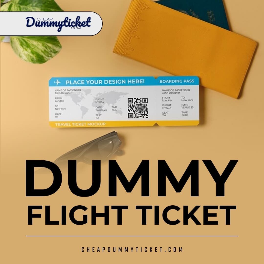 Save Money and Time by Choosing a Dummy Flight Ticket for Visa Purposes

Spending money on a real fl...