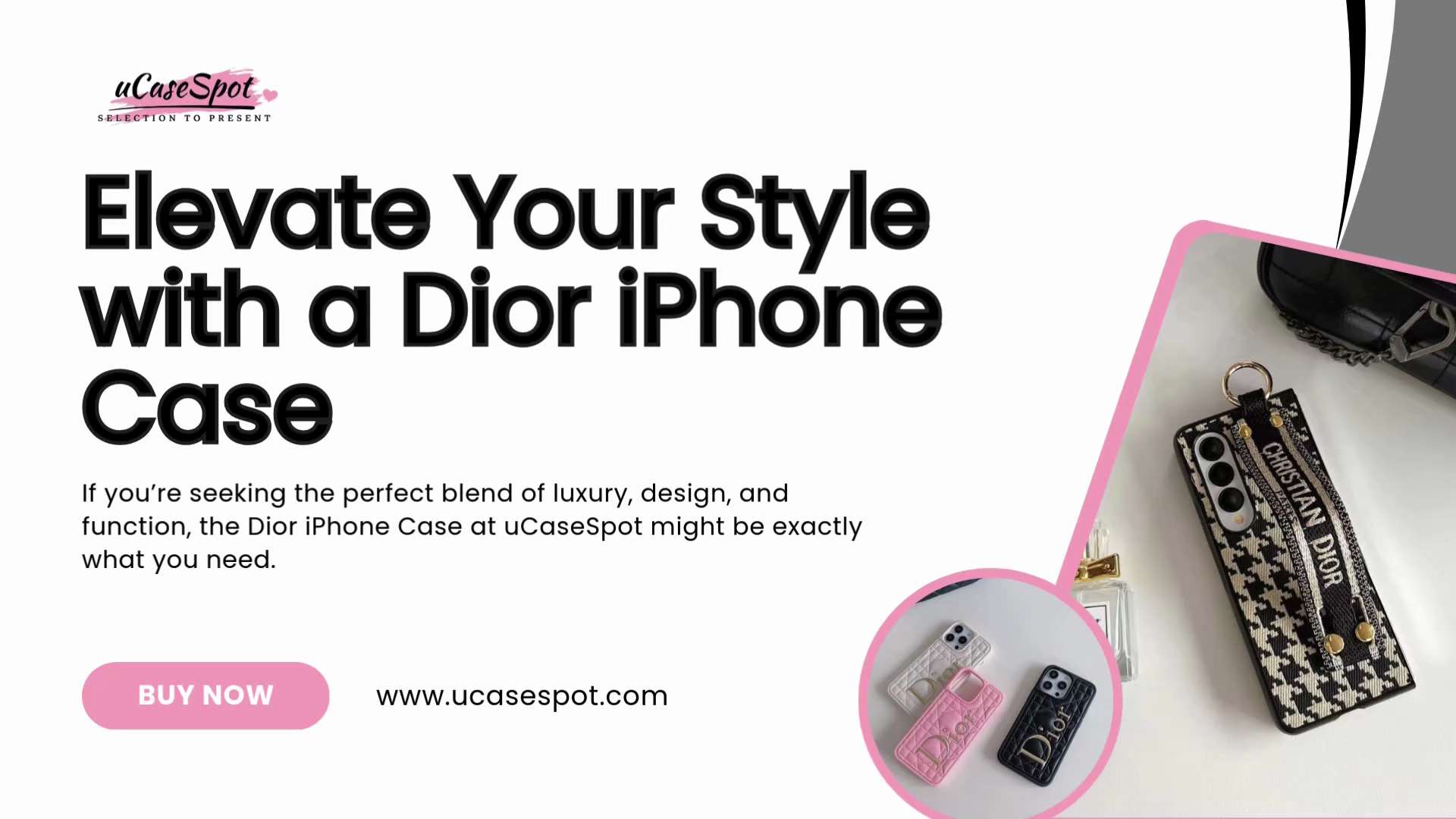Shop Dior iPhone Cases Online – Luxury Style by uCaseSpot

Discover elegance and luxury with the Dio...