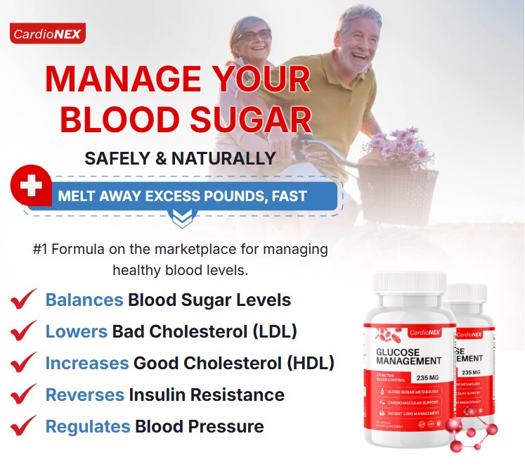 CardioNEX Glucose Management

👇❗❗Shop Now❗❗👇

https://www.facebook.com/CardionexGlucoseManagementO...