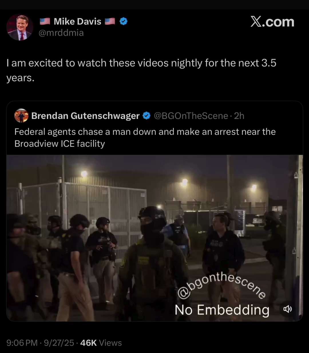 7.5 Years: Trump ‘28

https://x.com/mrddmia/status/1972105478185652550?s=46