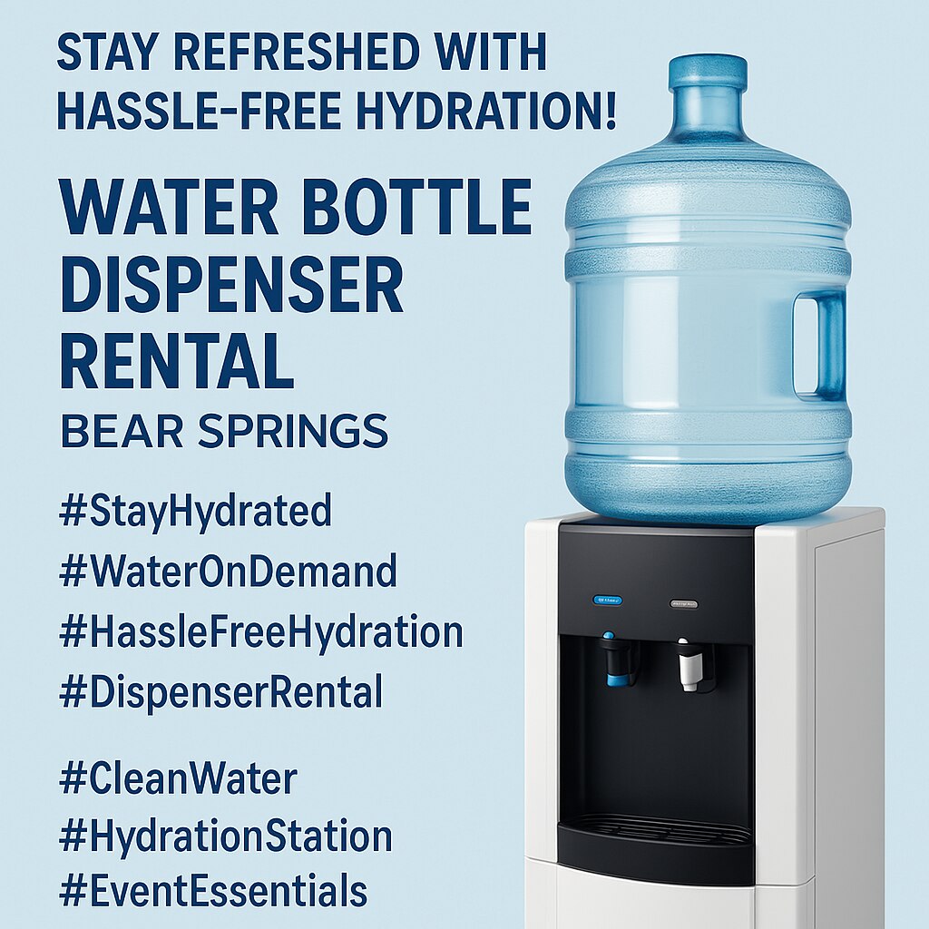 Quench your thirst — without the fuss! Our top-tier water bottle dispenser rentals deliver clean, ch...