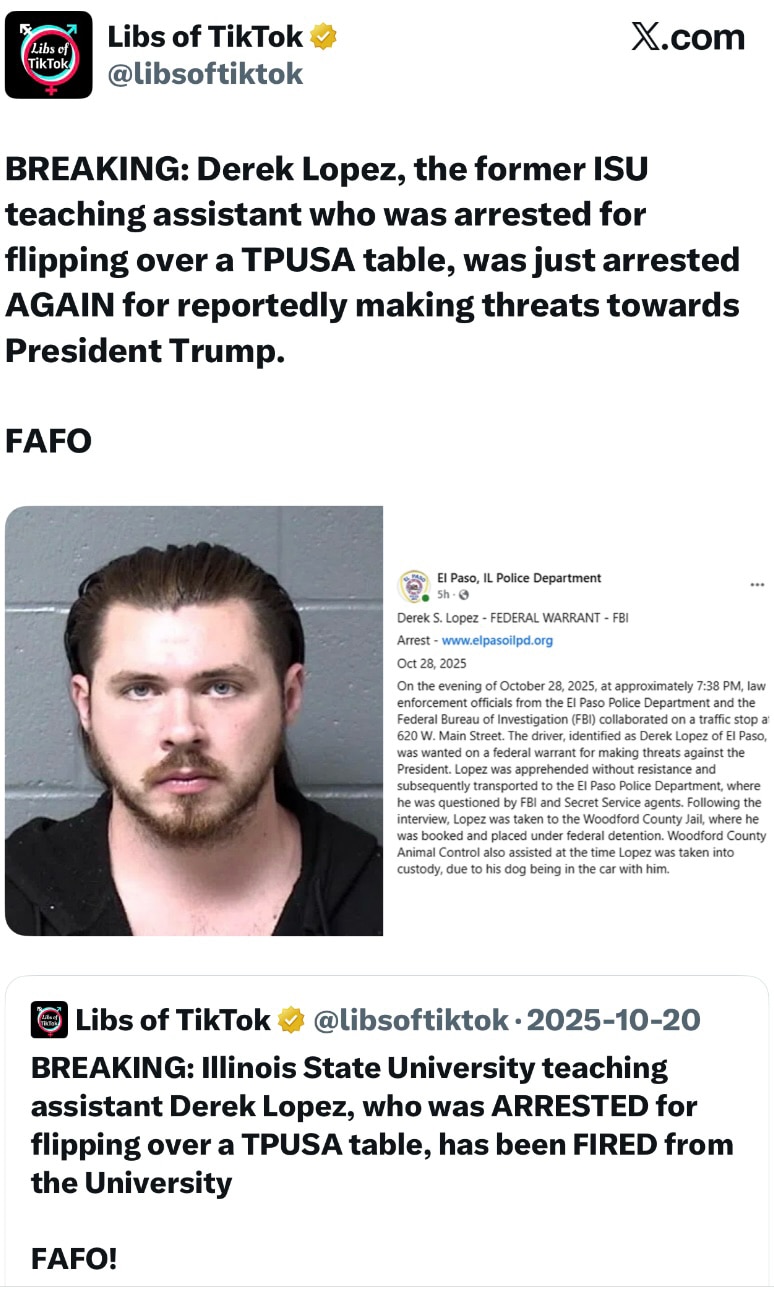 A terrible example for your children.