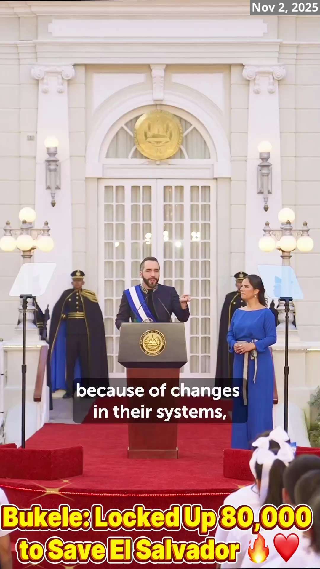HOLY SH*T 🚨 El Salvador President Nayib Bukele said he had to LOCK UP 80,000 criminals to make sure...