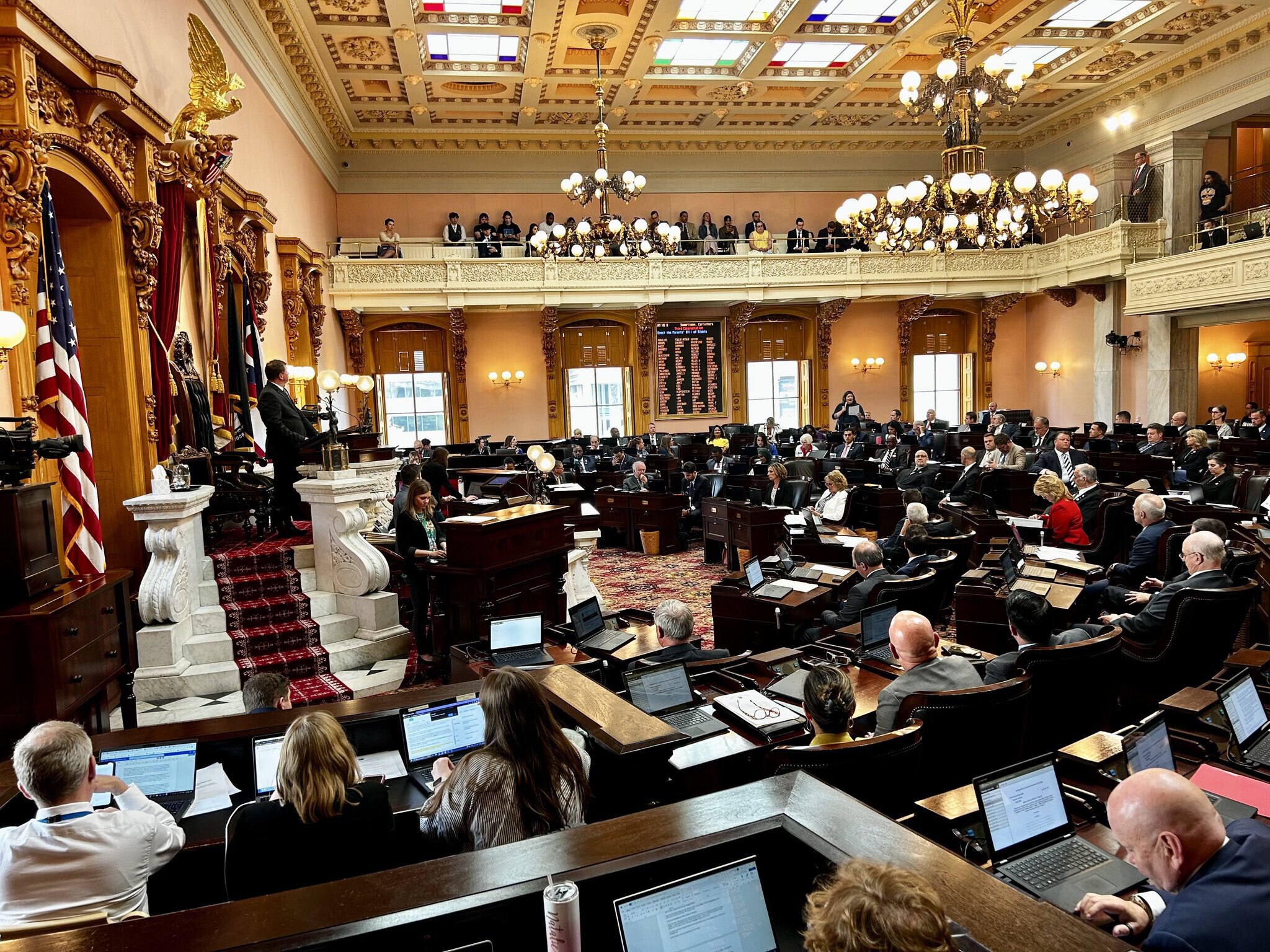 🚨The Ohio House of Representatives has passed the "Charlie Kirk American Heritage Act," which will ...