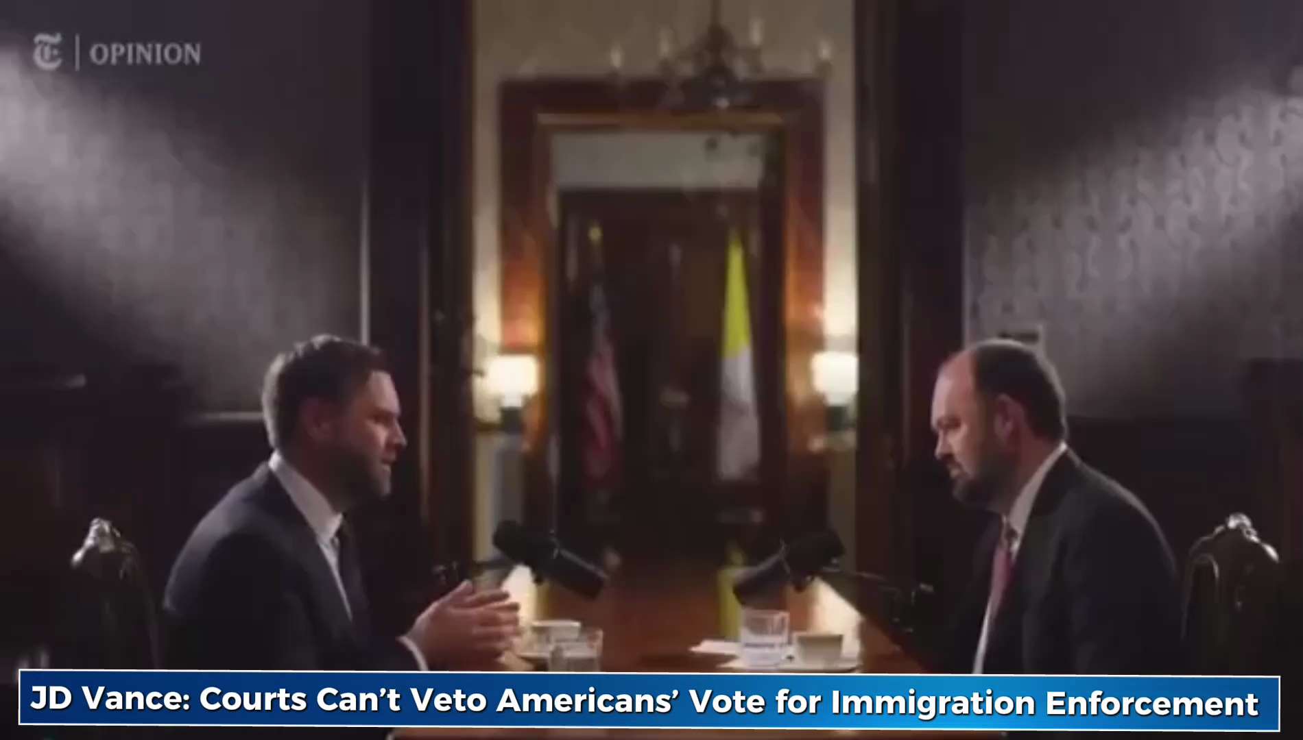 🚨 JD VANCE NAILED IT: “You CANNOT Have a Country Where Voters Choose Immigration Enforcement — and ...