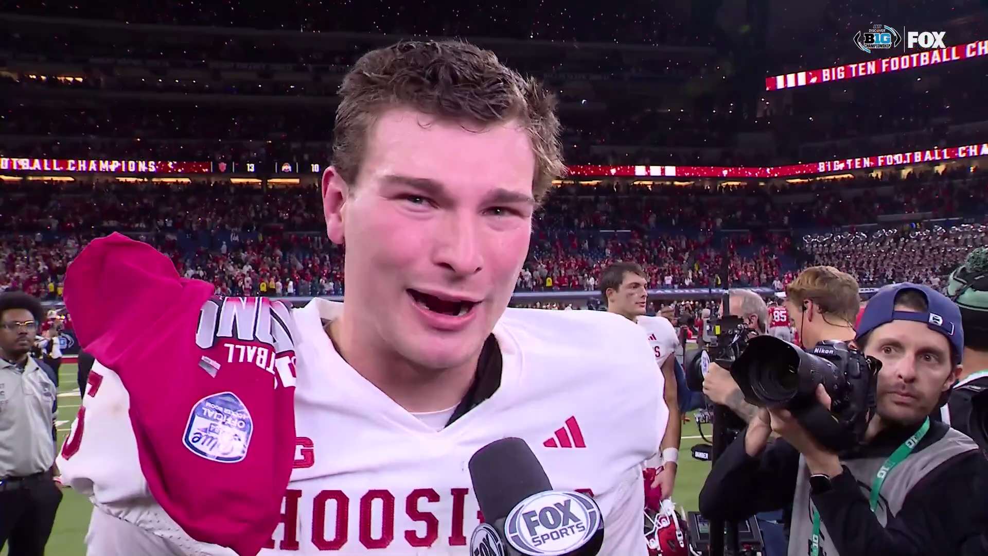 Indiana QB Fernando Mendoza going viral for postgame interview 

https://citizenfreepress.com/
