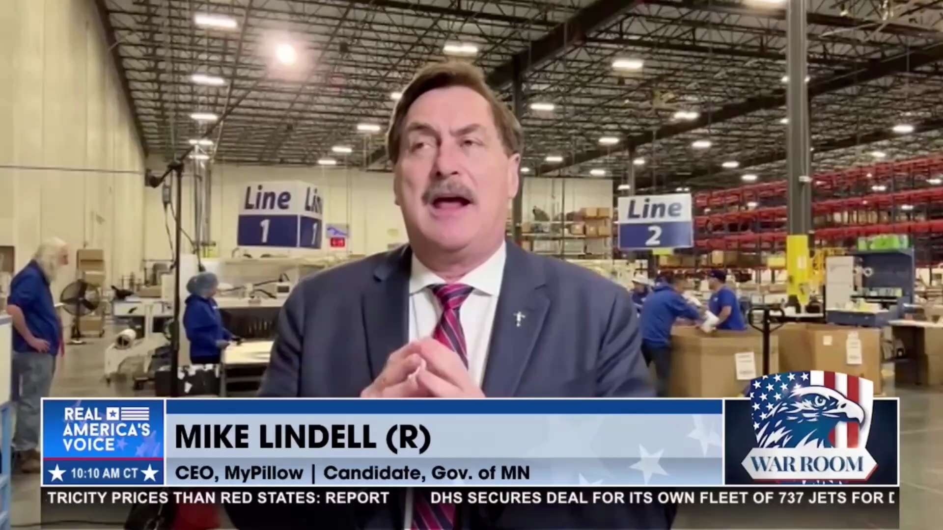 MIKE LINDELL (R): I've watched the rampant fraud in Minnesota for years. It just keeps getting worse...