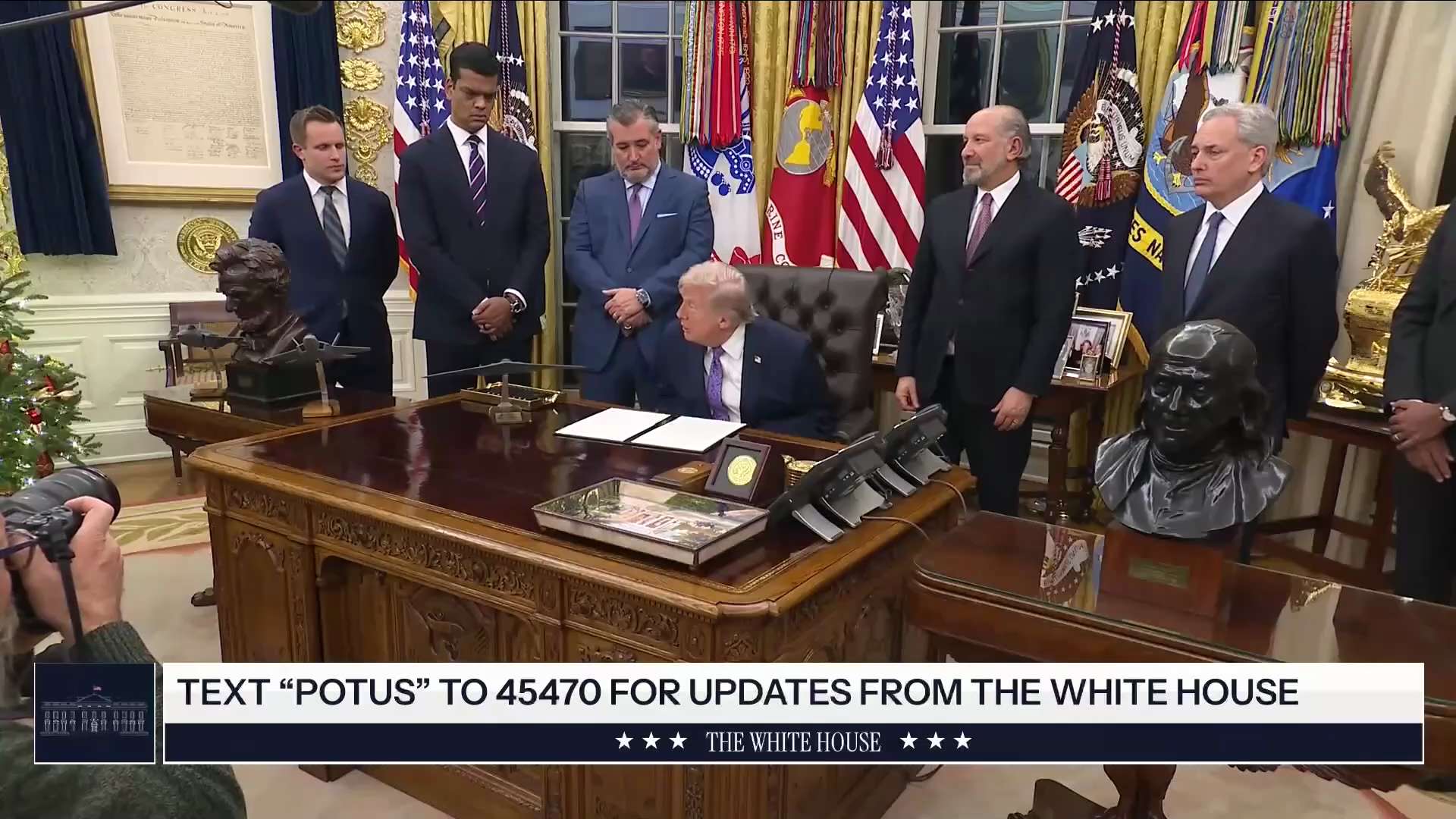 President Trump Participates in a Signing Ceremony, Dec. 11, 2025
