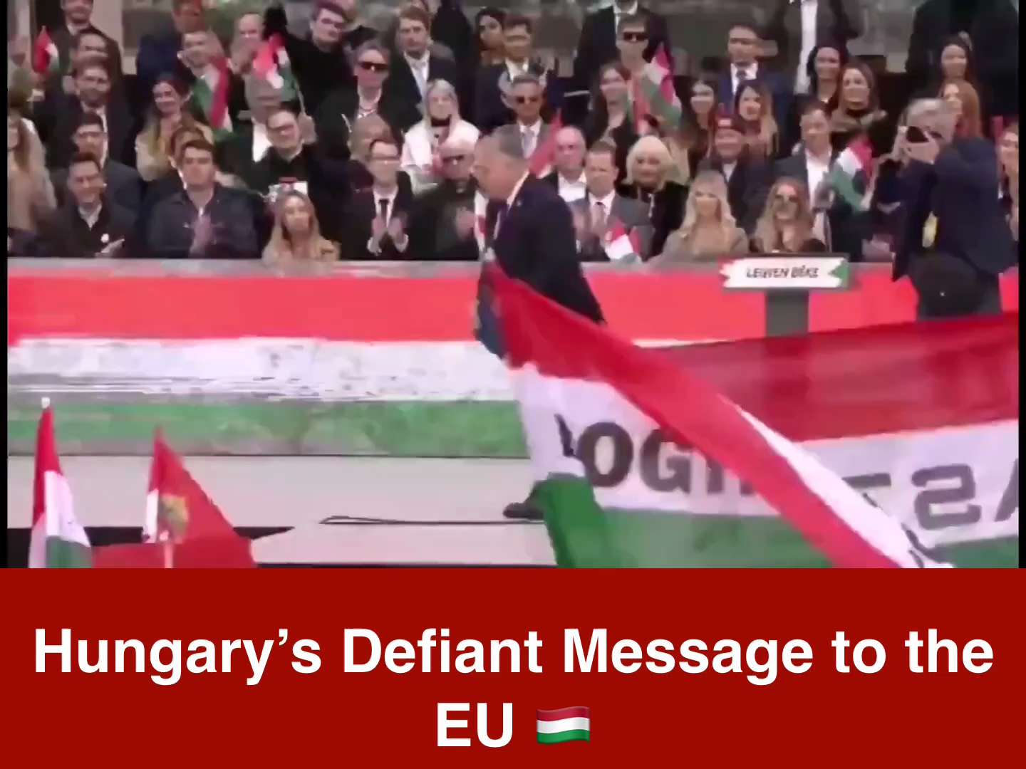 🚨 BREAKING: Hungary’s Defiant Message to the EU 🇭🇺
We Stand with Viktor Orbán:
Hungary is NOT a C...