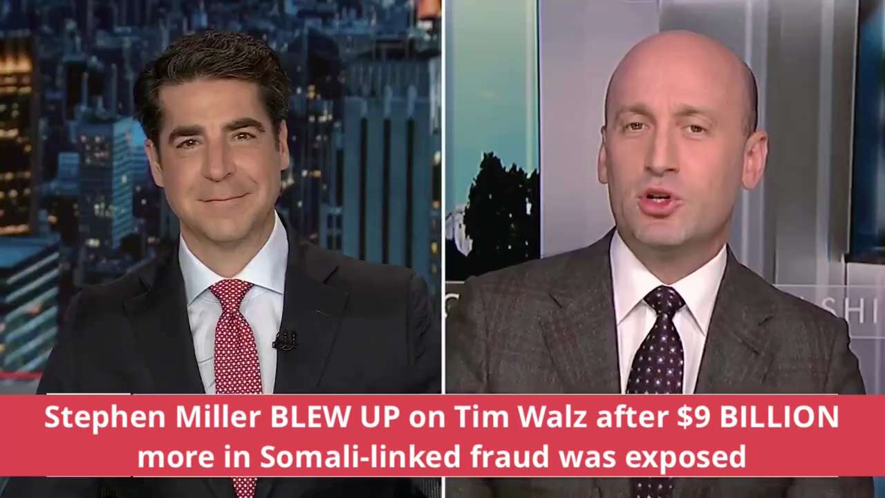 🚨 HOLY CRAP! Stephen Miller just BLEW UP on Tim Walz after $9 BILLION more in Somali-linked fraud w...