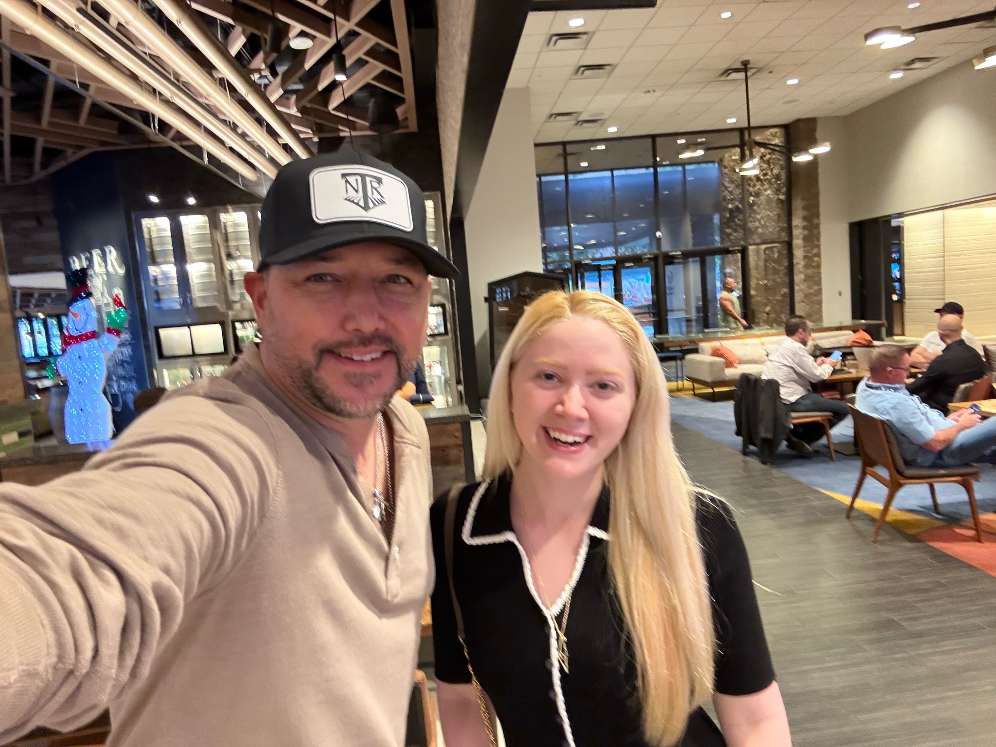 Jason Aldean in the house for AmFest #ForCharlie 