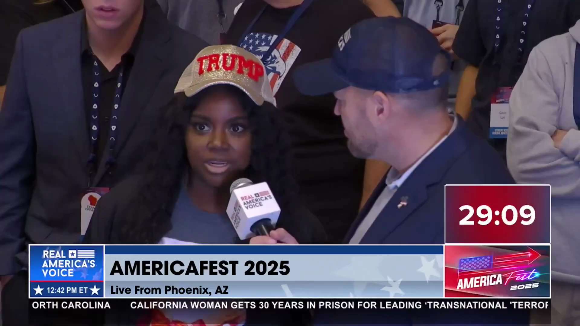 “FREE SPEECH IS DECLINING IN THIS COUNTRY”
“It’s just very surreal. I feel so sad for America that w...