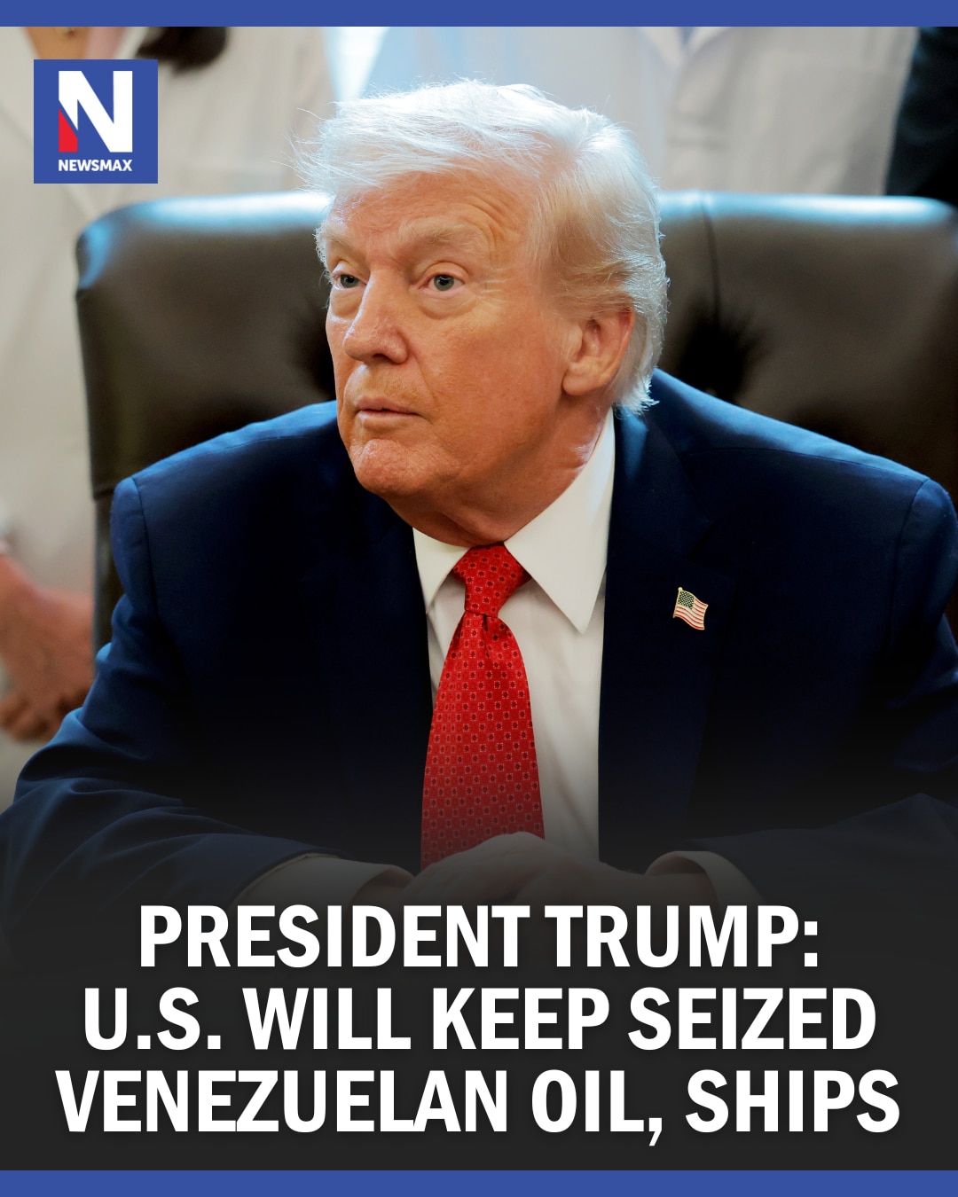 CRUDE CONTROL: President Donald Trump said the U.S. plans to keep the millions of barrels of oil sei...