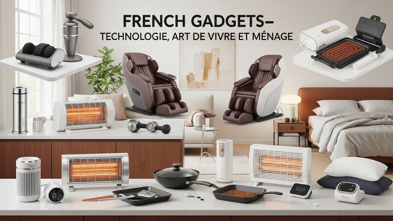French Gadgets Pour Innovation Domestique Et Bien Être

La gamme French Gadgets met en avant des gad...