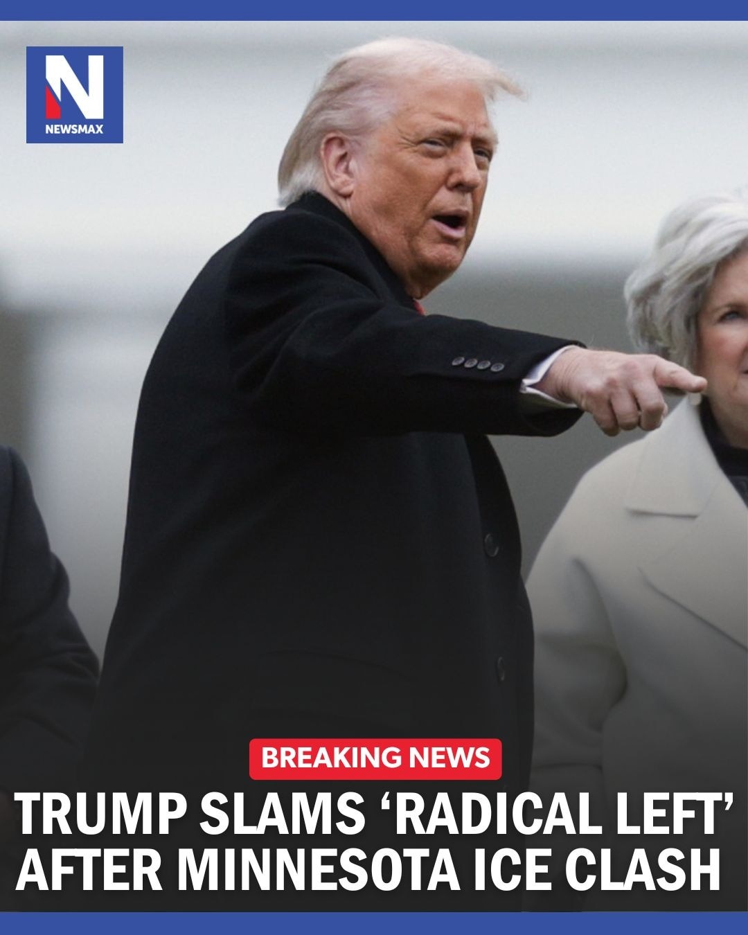 BREAKING NEWS: President Donald Trump ripped into what he called "Radical Left" violence in a new Tr...