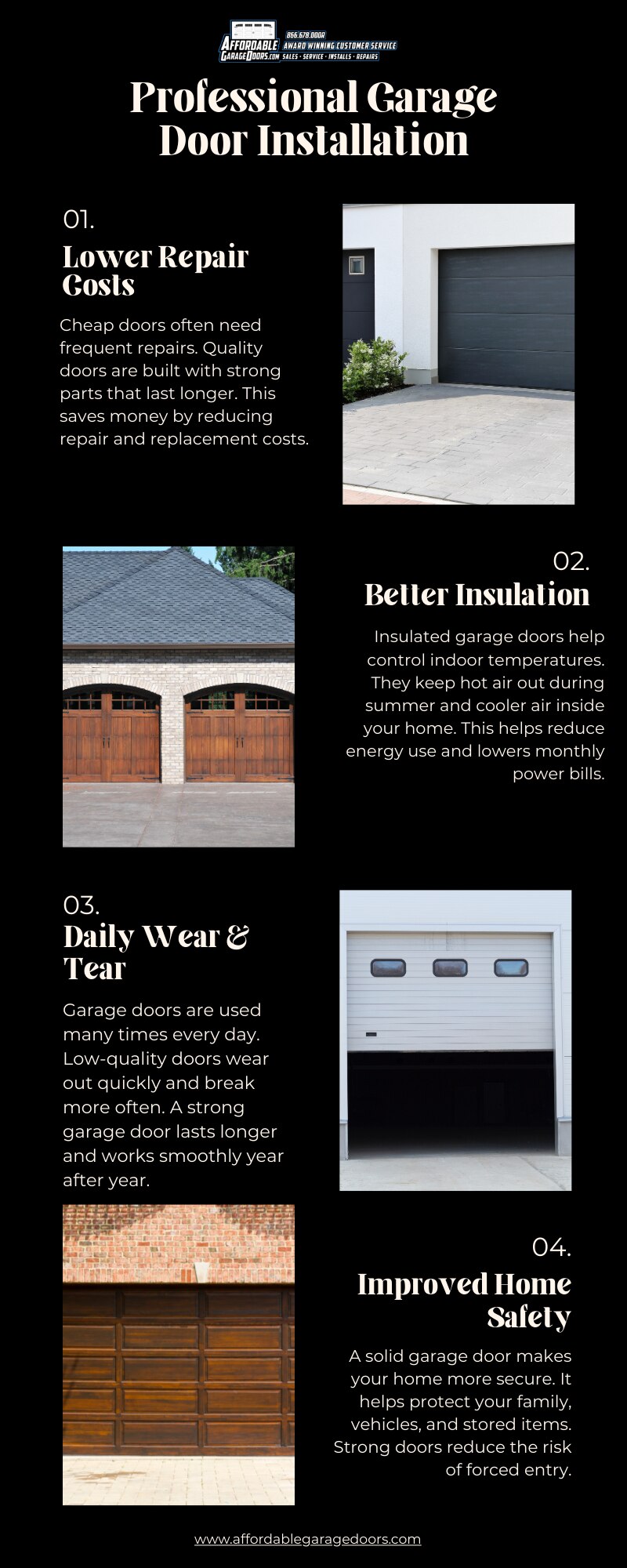 Garage Door Installation Alabama | Feel Safe, Save Money 

Need garage door installation in Alabama?...