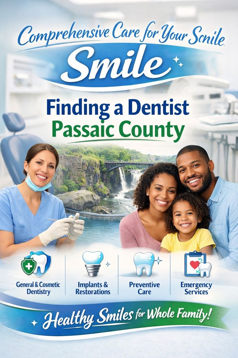 Comprehensive Care for Your Smile: Finding a dentist passaic county
Maintaining optimal oral health
...