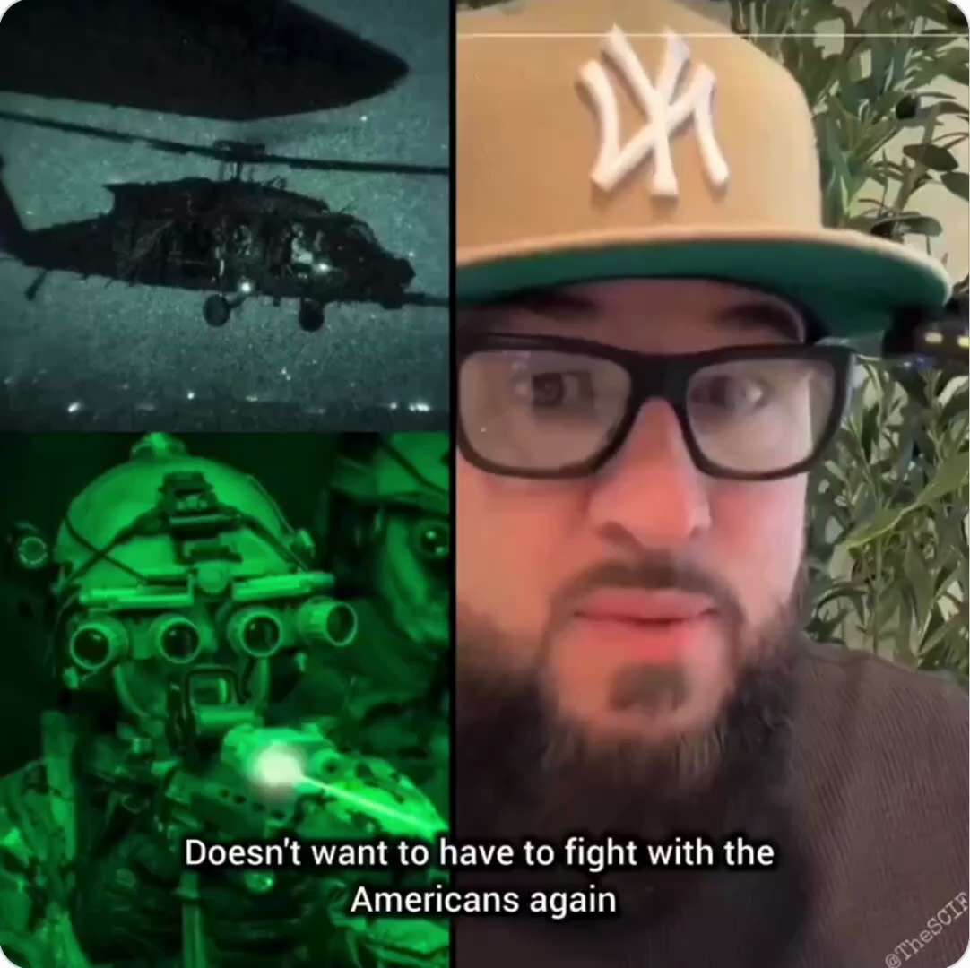 中共高官们尤其是高级军官们看好了，和美国配合，就是罗德里格斯模式。和美国作对，请看下面视频（来自X上的AusMini@aus_mini）：

💥一名马杜罗的贴身安保人员震惊披露了他亲眼见证的细节——...