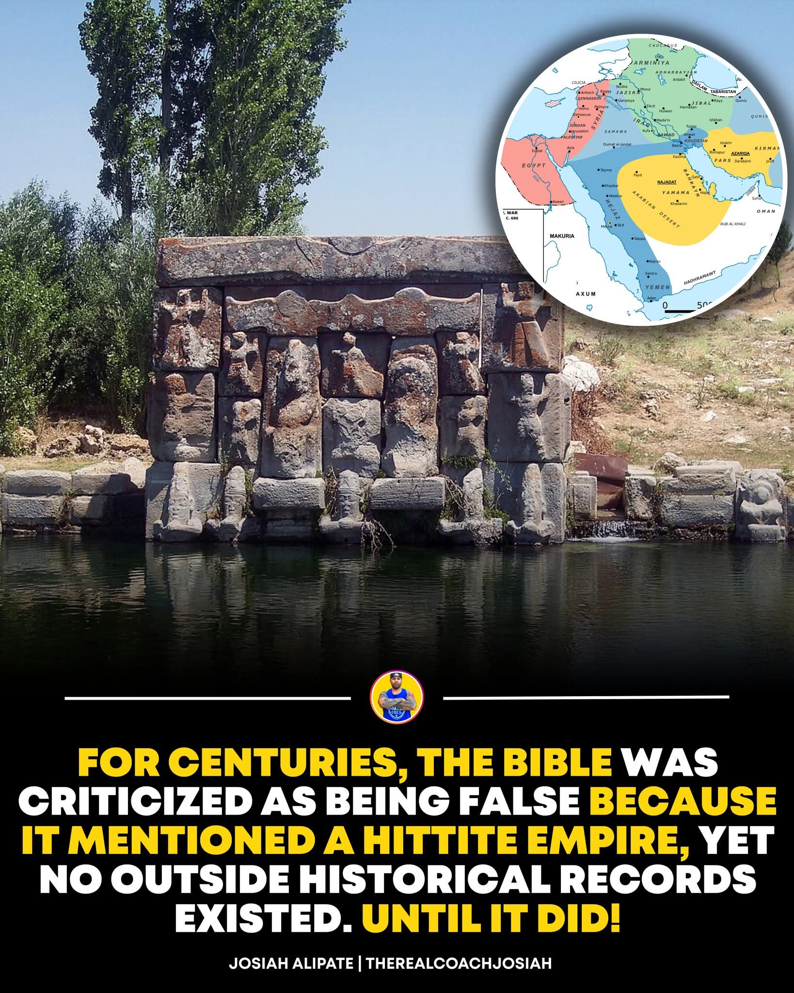 For centuries, historians largely considered the Hittites a mythical people because the Bible mentio...