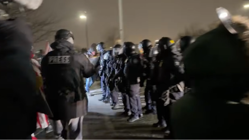 LIVE: Anti-ICE Protesters Outside Graduate by Hilton Minneapolis