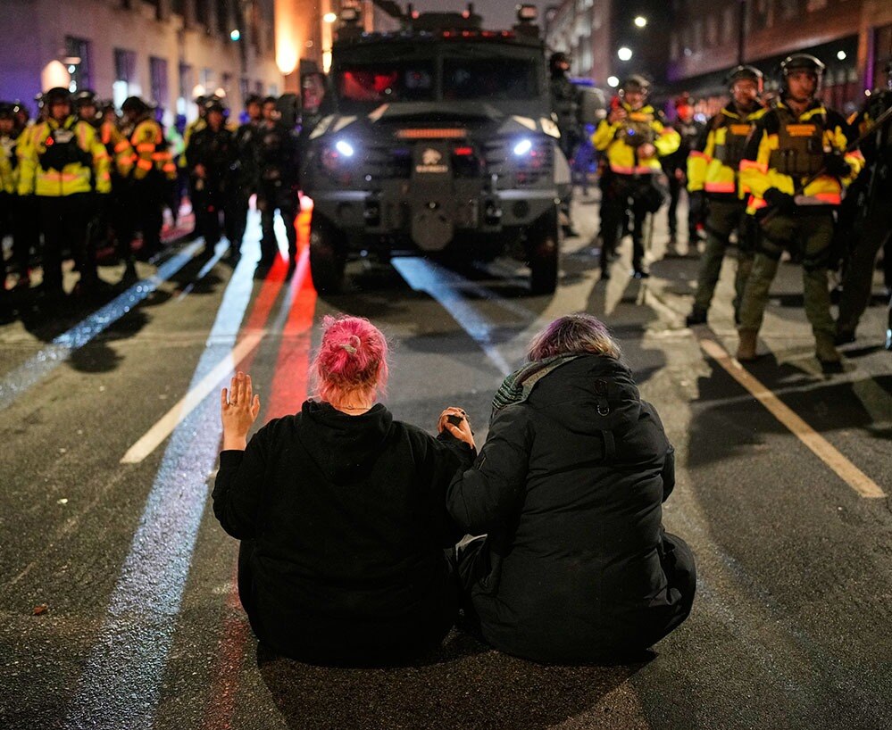 'DOWNRIGHT DANGEROUS': U.S. Border Patrol Cmdr. Greg Bovino said Friday that any effort to block fed...