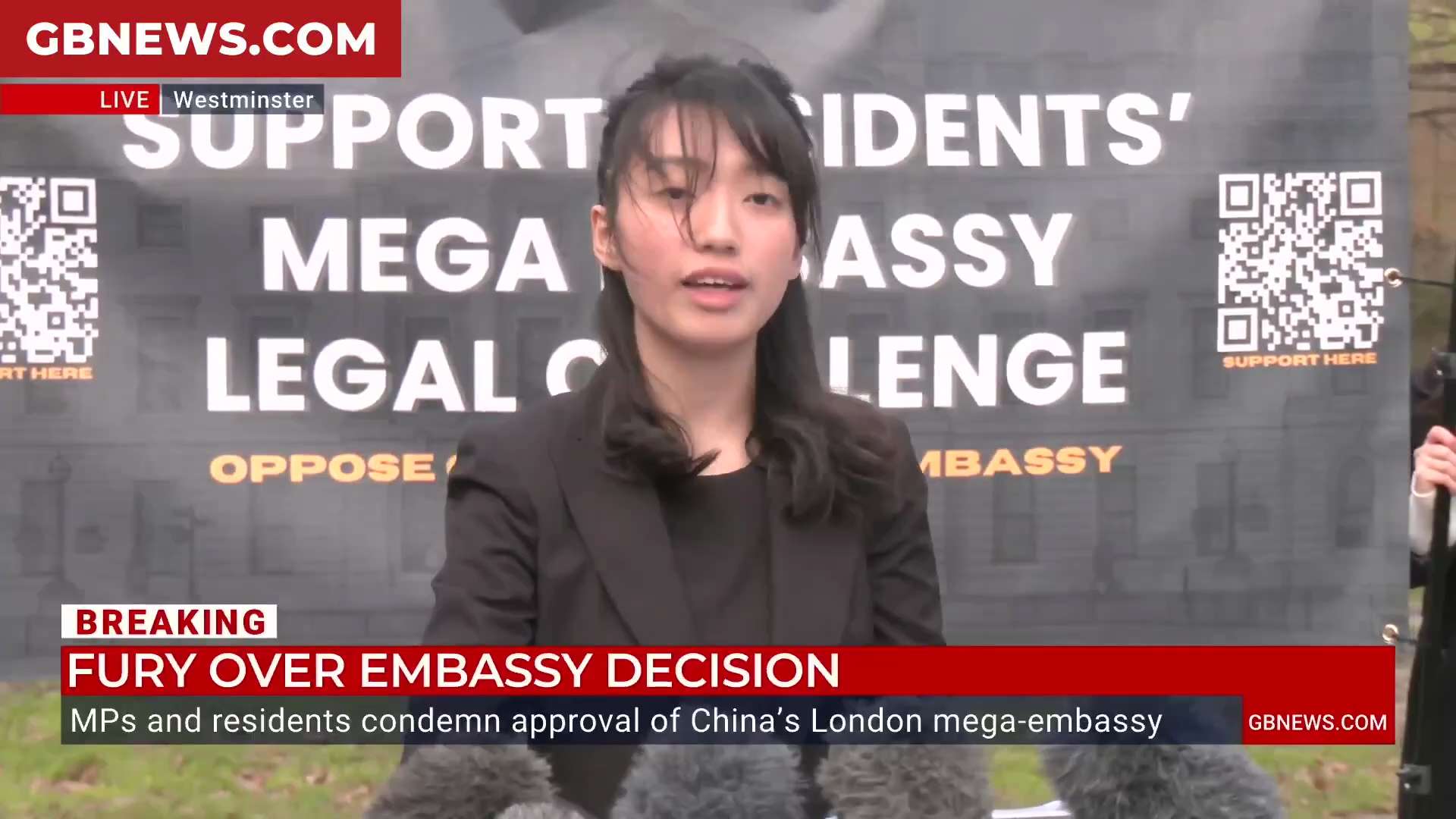 Chloe Cheung cites her own security risks to condemn the British government’s decision to allow the ...