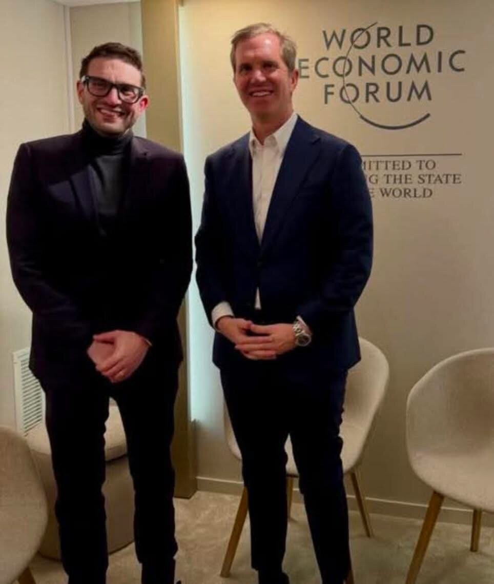 Andy Beshear and Alex Soros. A picture is worth a thousand words. Andy is working hard to become the...