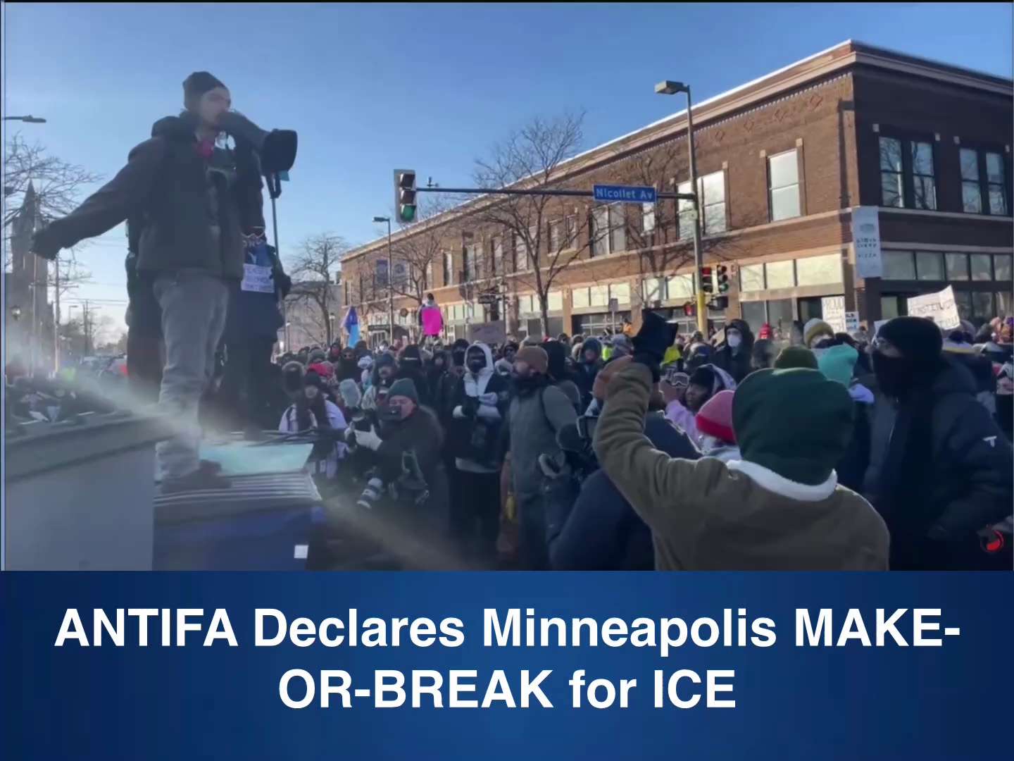 Global Pulse on GETTR: 🚨 BREAKING: ANTIFA Declares Minneapolis MAKE-OR-B...