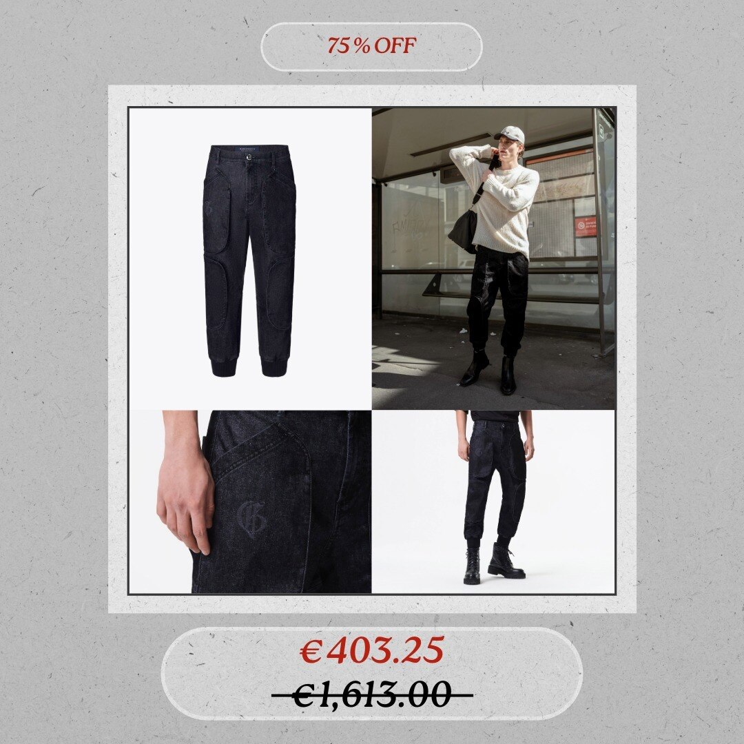 💙 Denim Fever Sale 💙

🔥 折扣价: €403.25
❌ 原价：€1,613.00

🔗Shop Now: https://gforever.store/products/...