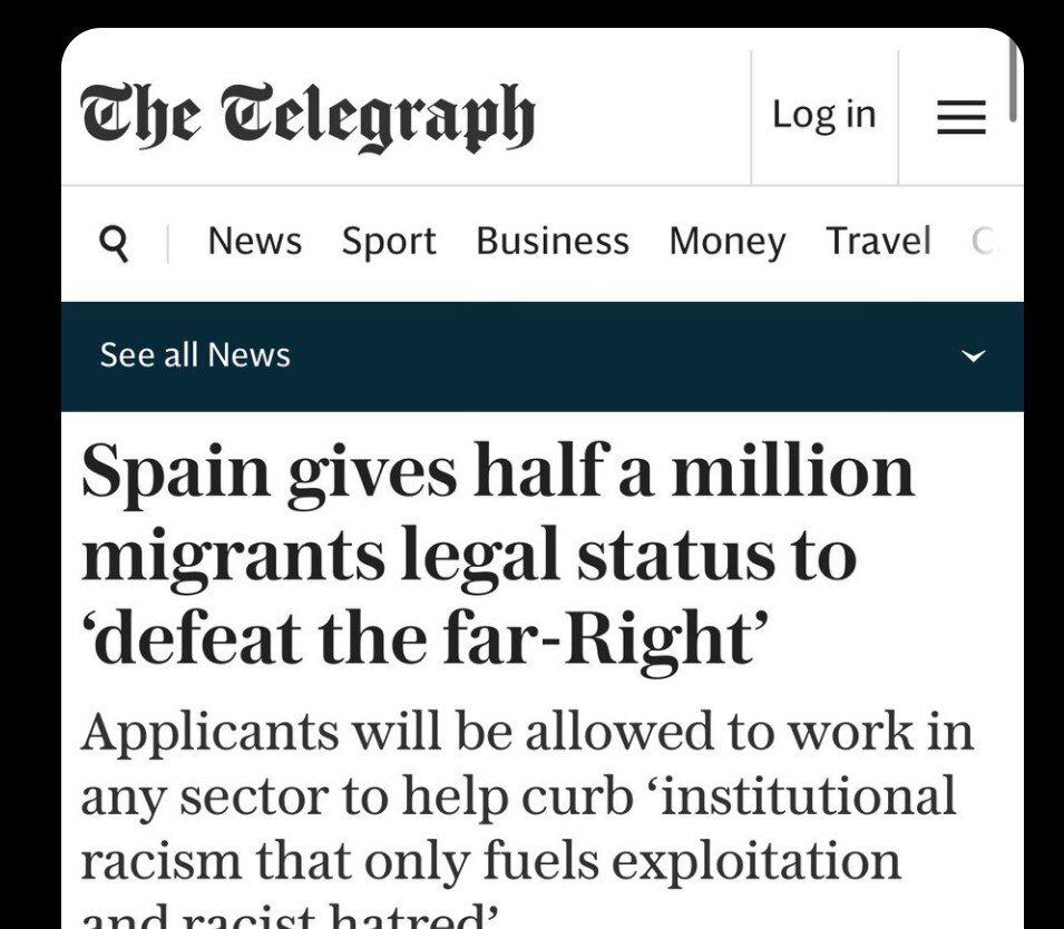 Well, there goes what's left of Spain! 🙄🤬