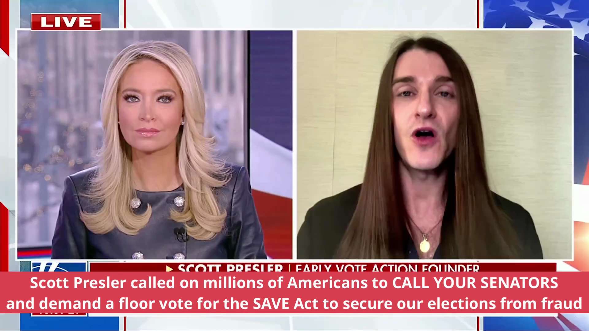 🚨 BREAKING: Scott Presler just called on millions of Americans to CALL YOUR SENATORS and demand a f...