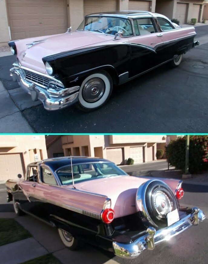 1956 Ford #Fairlane Crown Victoria 

