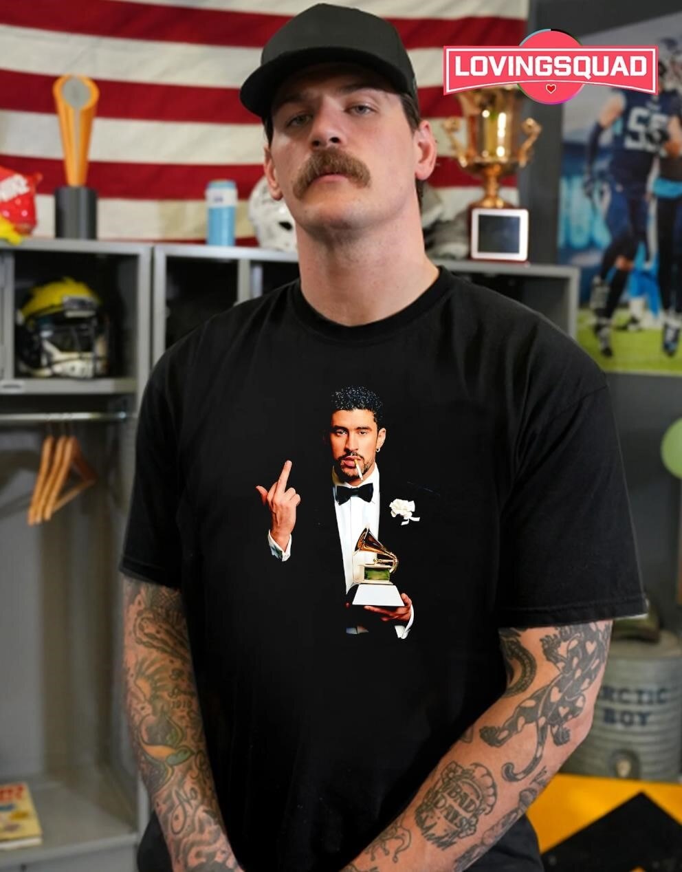 Bad Bunny dominating the 2026 Grammys—graphic vibes that hit hard! Music legends rise. 🎤👑
Get It N...