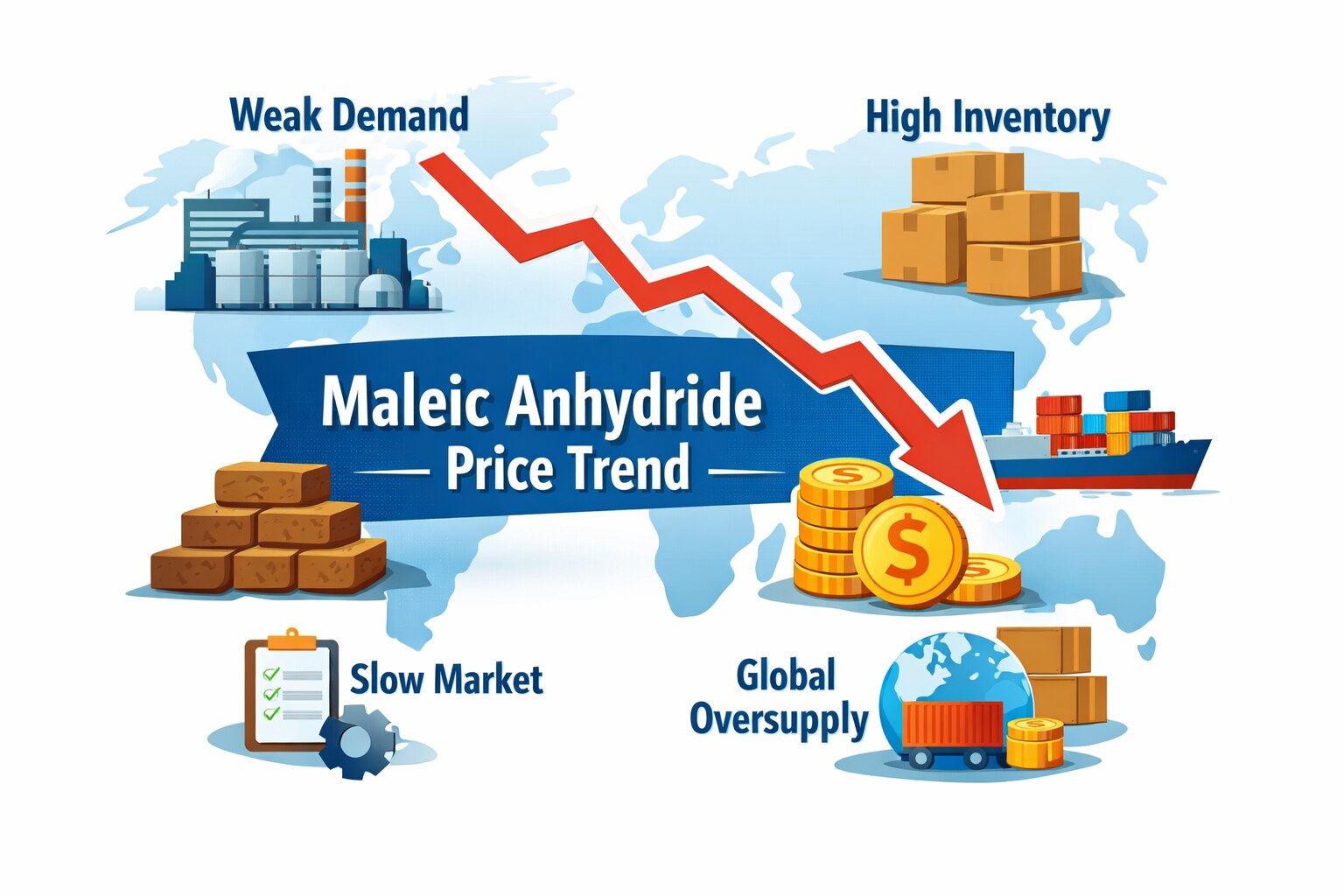 The Maleic Anhydride Price Trend in Q3 2025 clearly showed a downward direction across most global m...