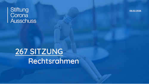 Sitzung 267: Rechtsrahmen