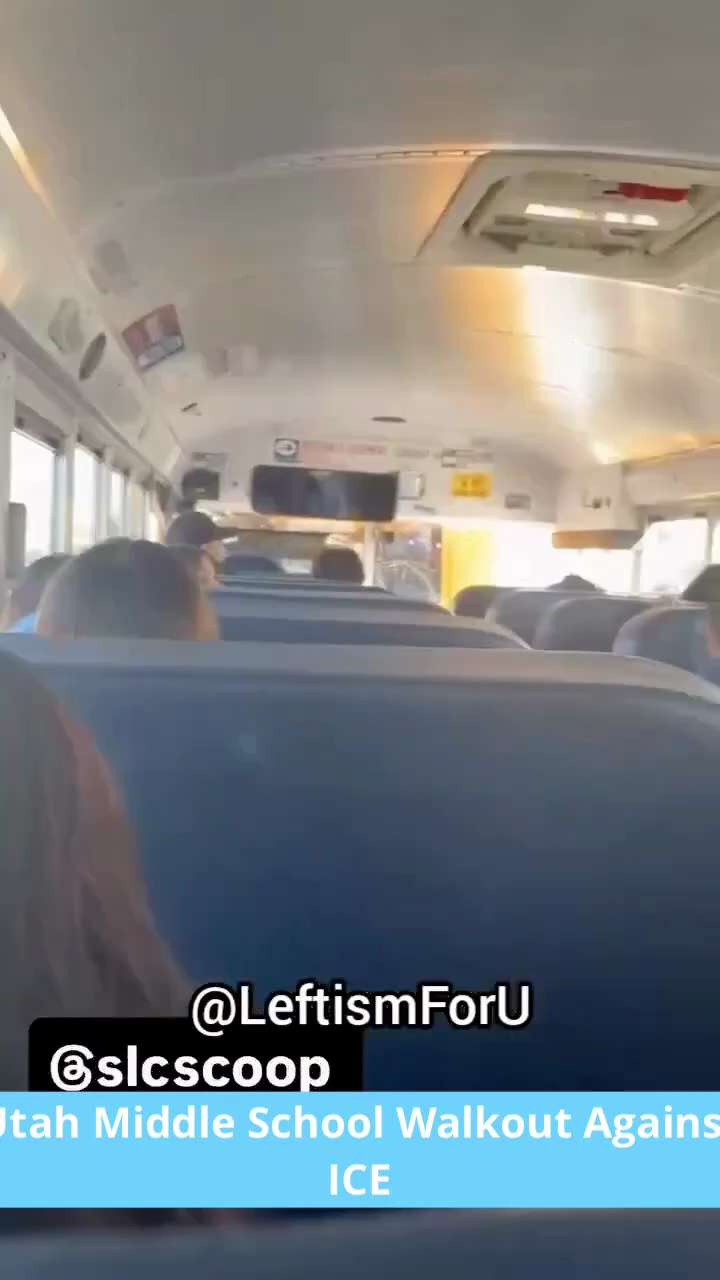 🚨 Middle School Protest in Utah Turns Chaotic
Students staged a walkout to protest ICE, resulting i...