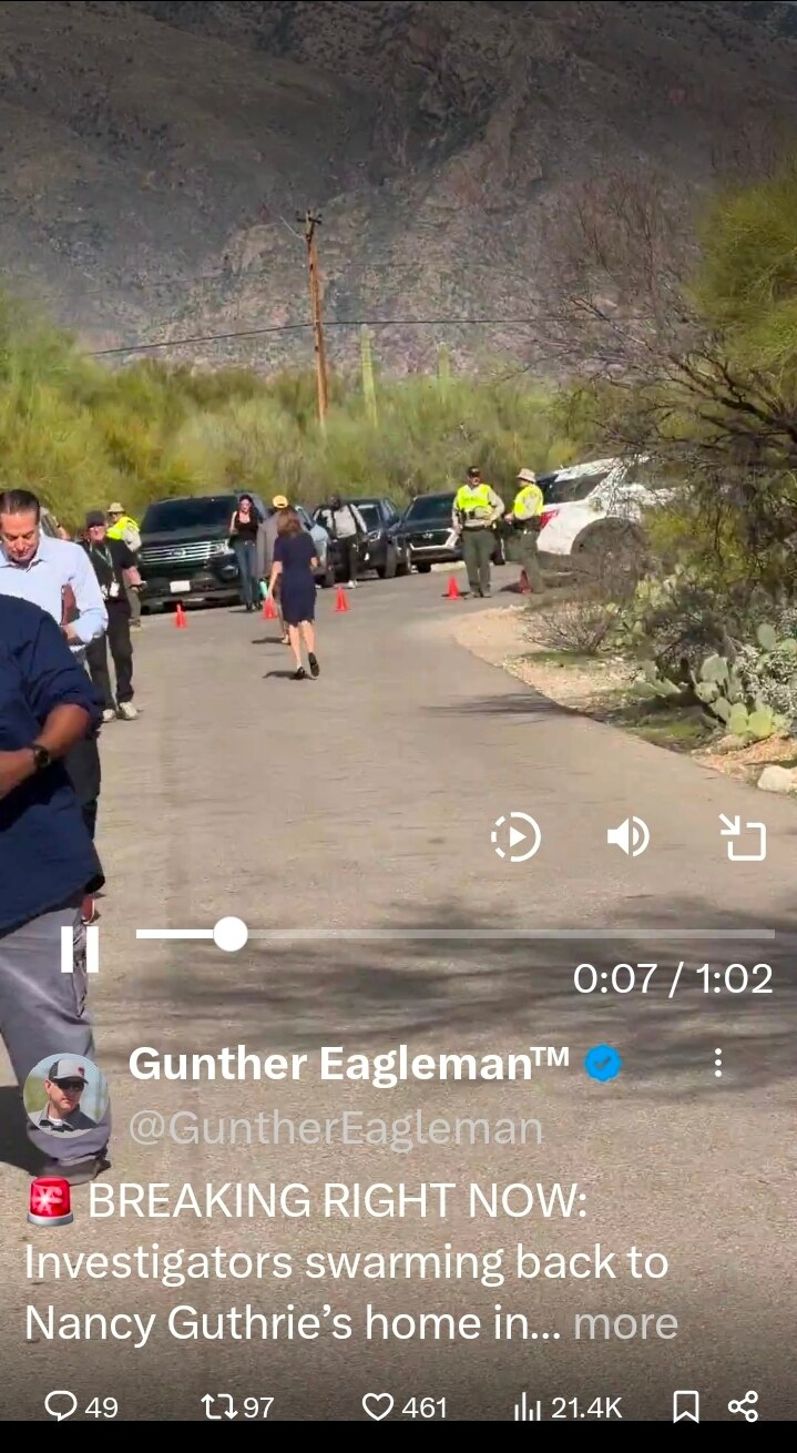 Gunthrie house active AGAIN 
https://x.com/i/status/2019912393313185801