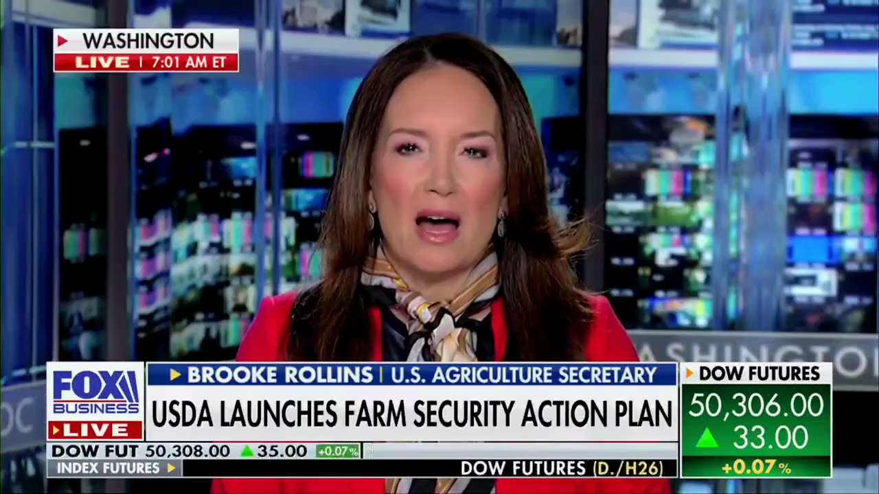 JUST IN - BROOKE ROLLINS: “Farm security is national security.”

Farm Security Action Plan to stop t...