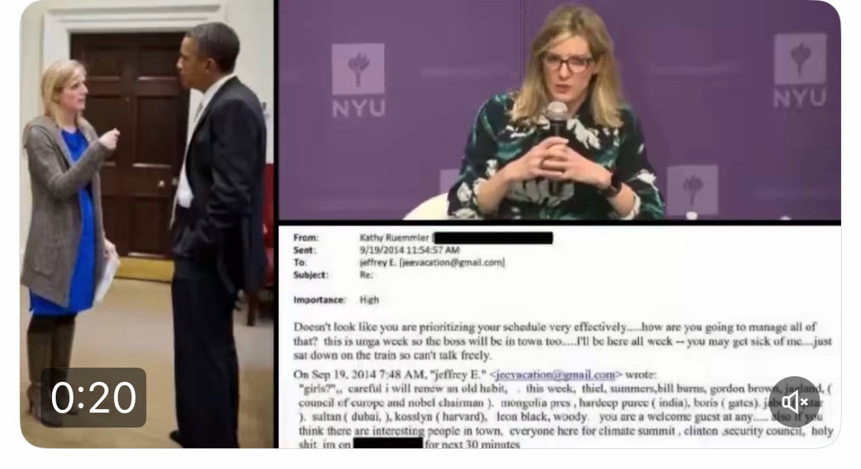 🚨 BREAKING: Obama’s former White House lawyer Kathy Ruemmler has resigned from Goldman Sachs after ...