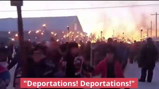 🚨🇨🇦 Meanwhile at the Winter Festival in Ontario

"Deportations, Deportations"

Canada, just like ...