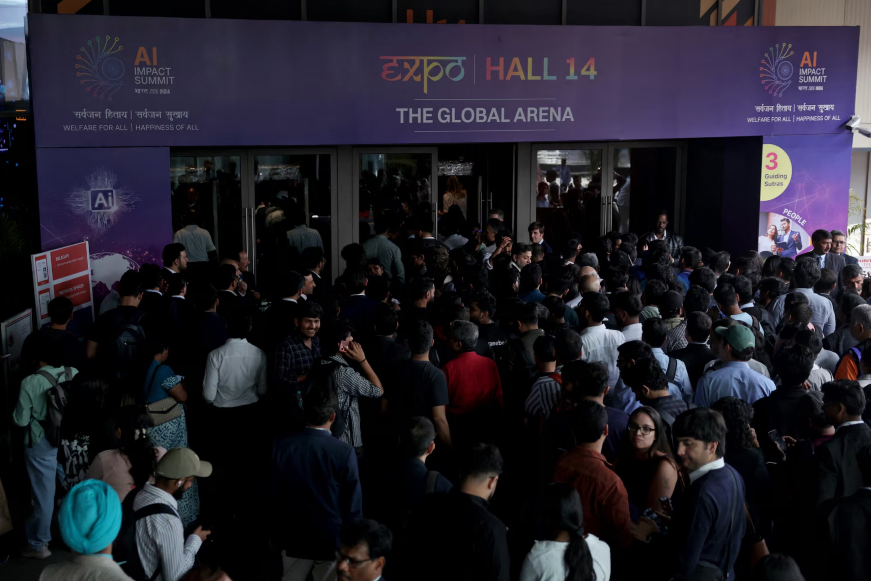 According to Reuters, India’s AI Impact Summit in New Delhi drew criticism Monday as attendees repor...