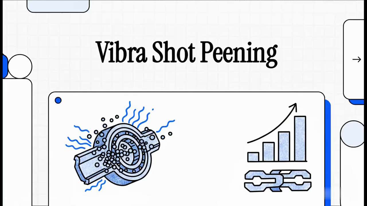 Upgrade your parts without redesigning them. Vibra’s Shot Peening service strengthens metal surfaces...