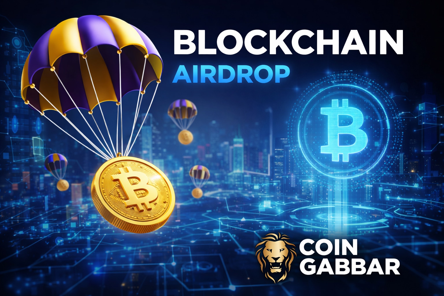 Blockchain Airdrop Alert: Earn Free Crypto with Coin Gabbar
A blockchain airdrop is one of the easie...