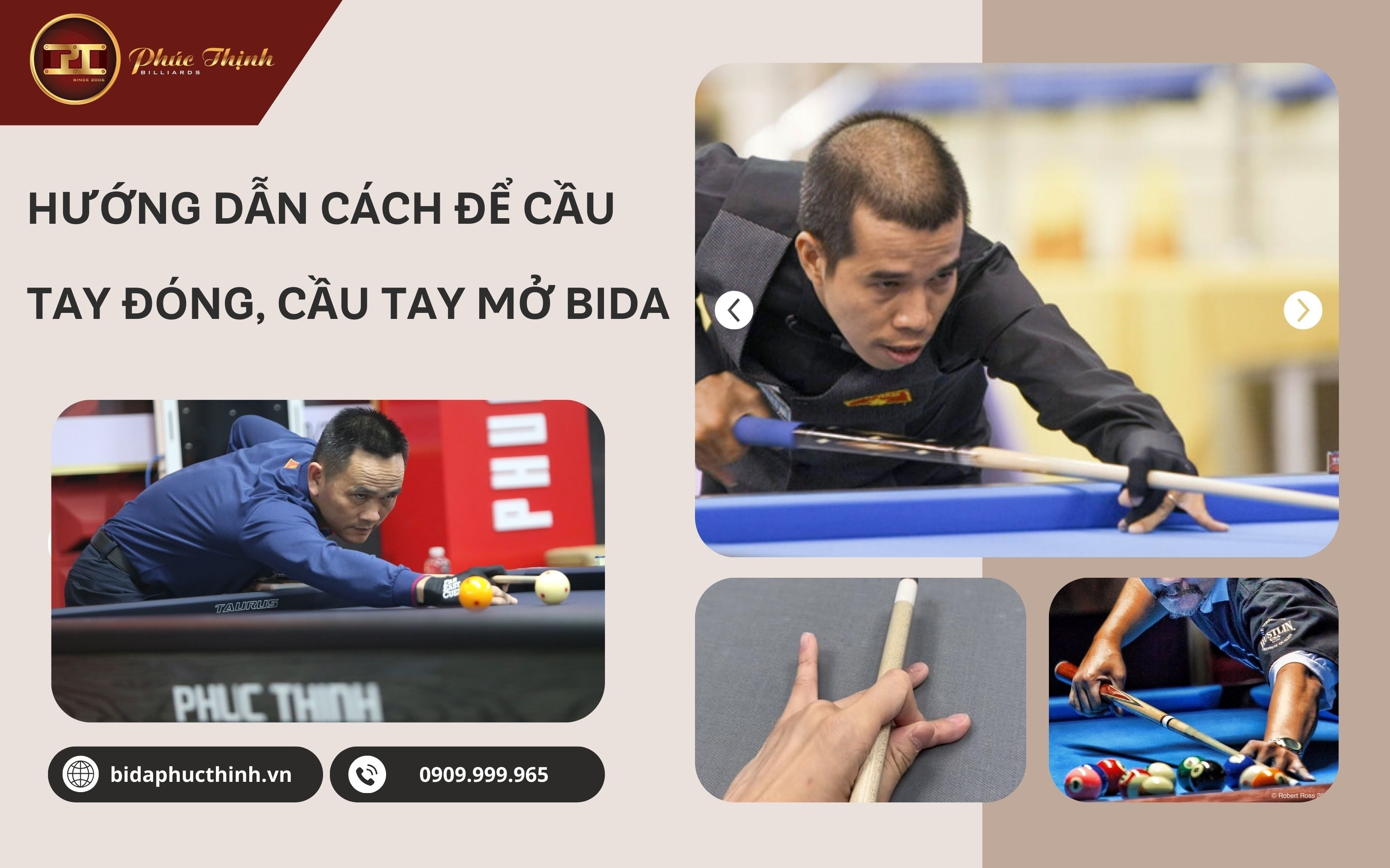 Cách để tay Bida đúng kĩ thuật cho người mới

Nhiều người khi mới chơi Bida thường quá chú trọng đến...