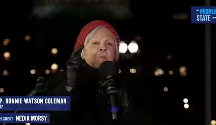 New Jersey congresswoman Bonnie Coleman sounds like she wants to go to war against ICE:

“New Jersey...