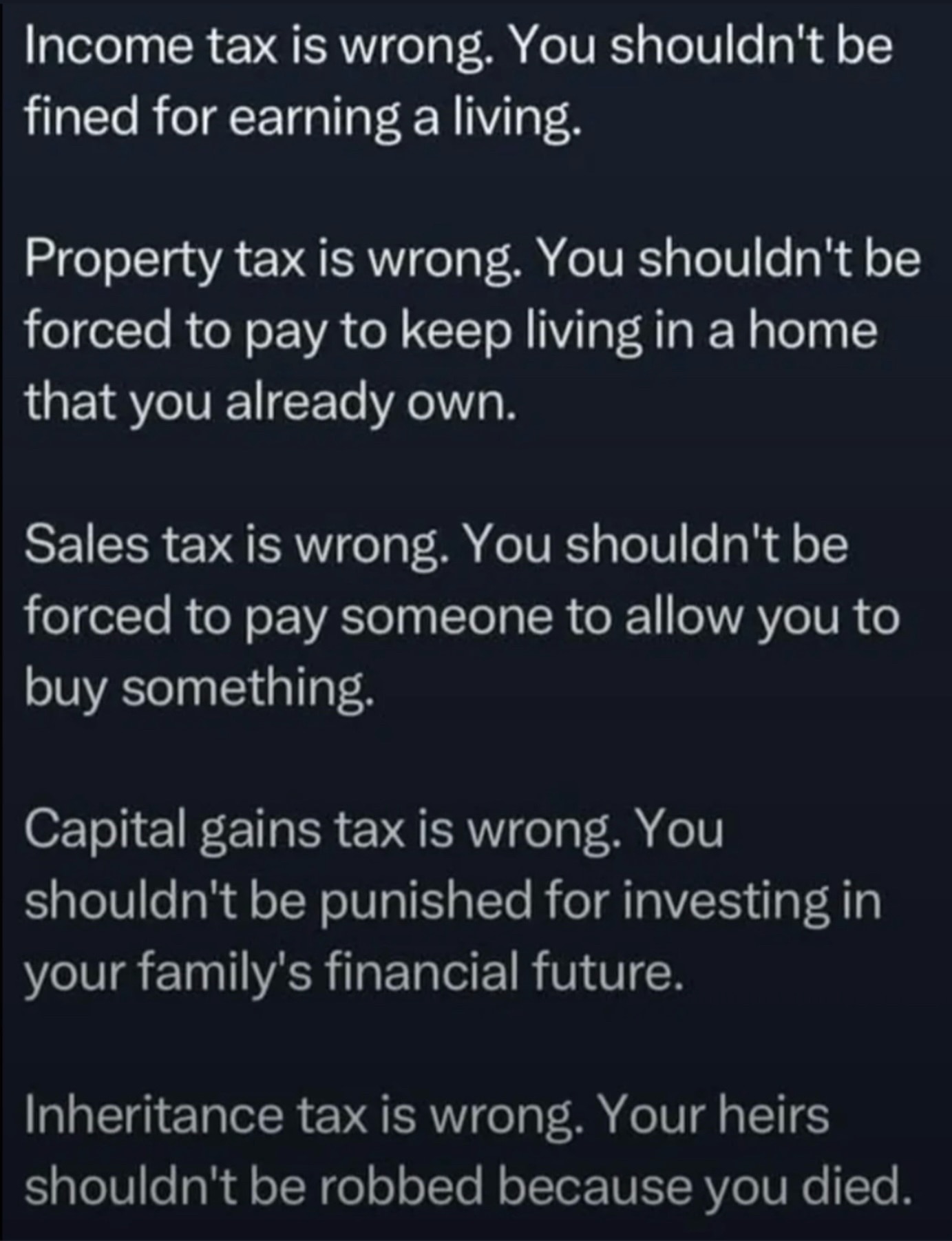 Tax slaves, abolish the IRS
