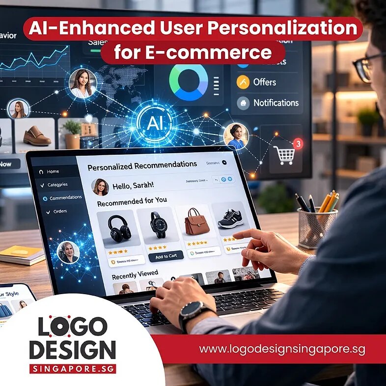 AI-Enhanced User Personalization for E-commerce — Logo Design Singapore
Artificial intelligence is t...