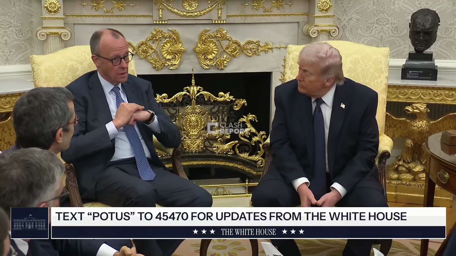 JUST IN - German Chancellor Merz to President Trump about Iran: We are on the same page in terms of ...